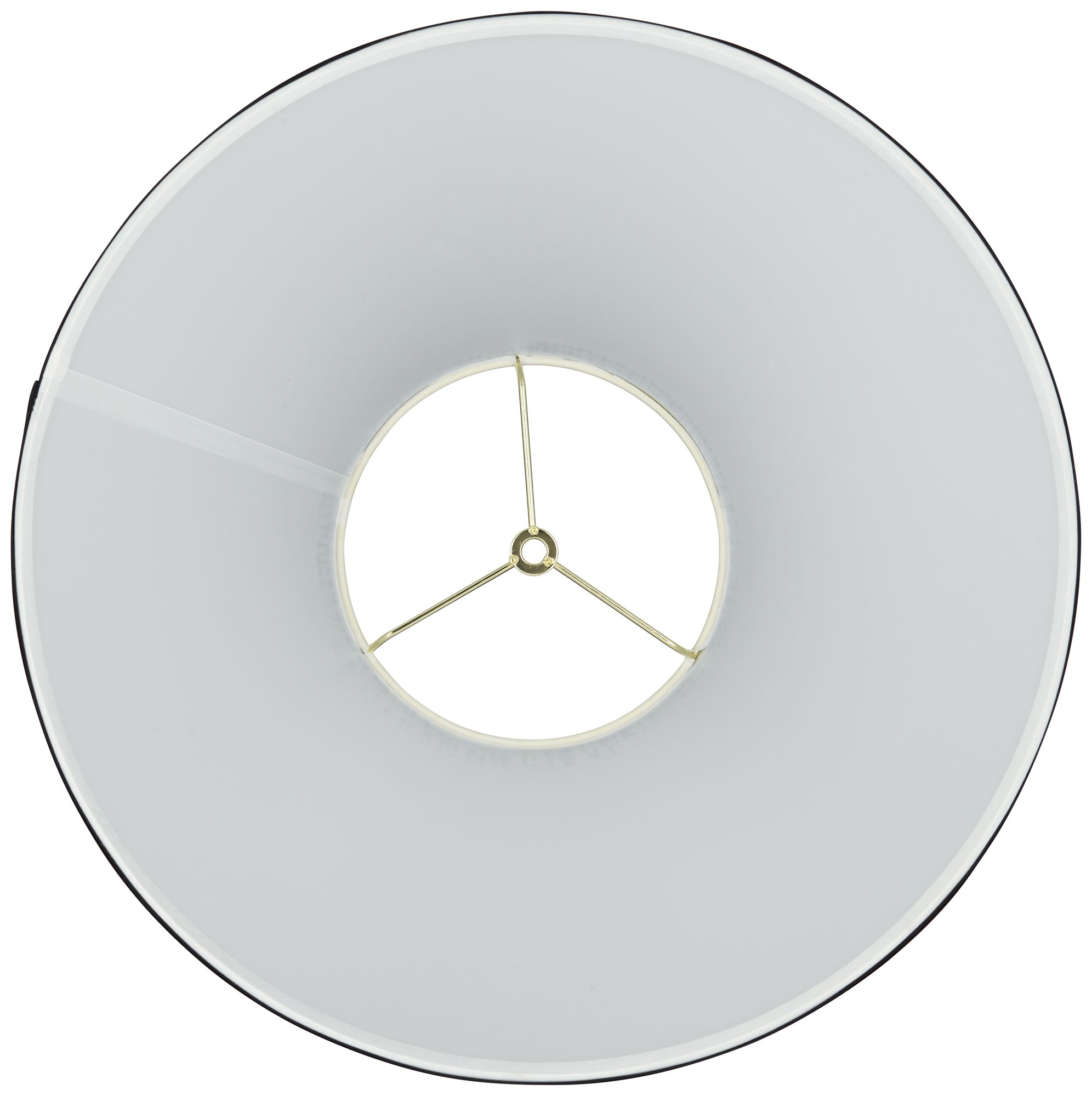 Image 5 Springcrest Amos Black Mushroom Pleated Lamp Shade 7x17 x11.5 (Spider) more views