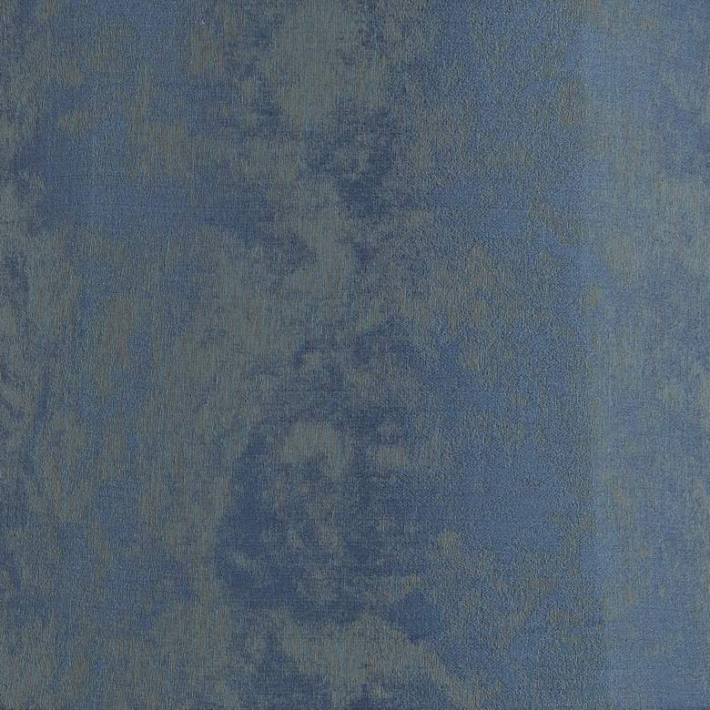 Image 2 Springcrest Andie Blue Softback Drum Lamp Shade 14x16x11.5 (Spider) more views