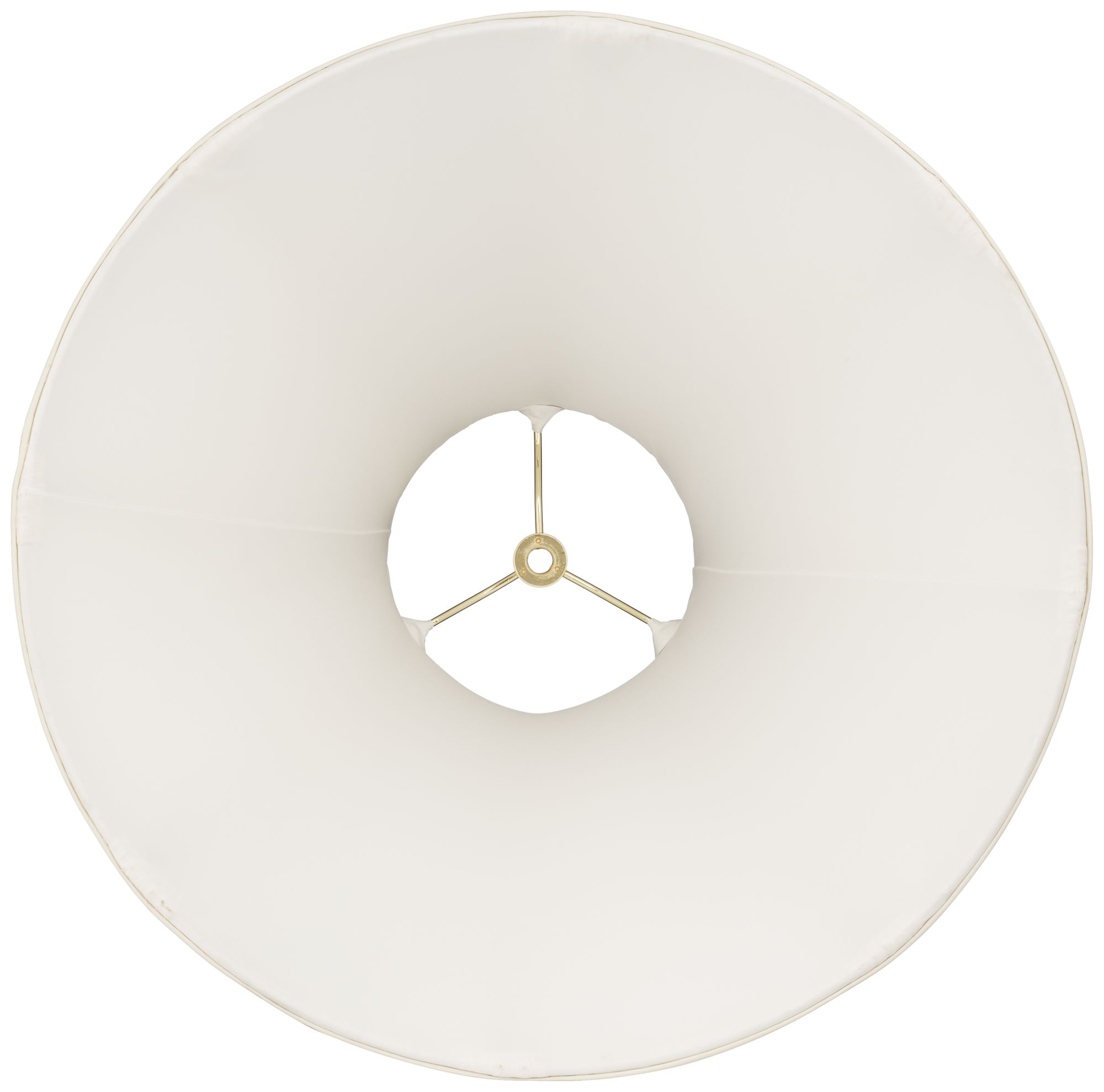 Image 4 Springcrest Annecy Ivory French V-Drape Pleated Lamp Shade 6x17x12 (Spider) more views