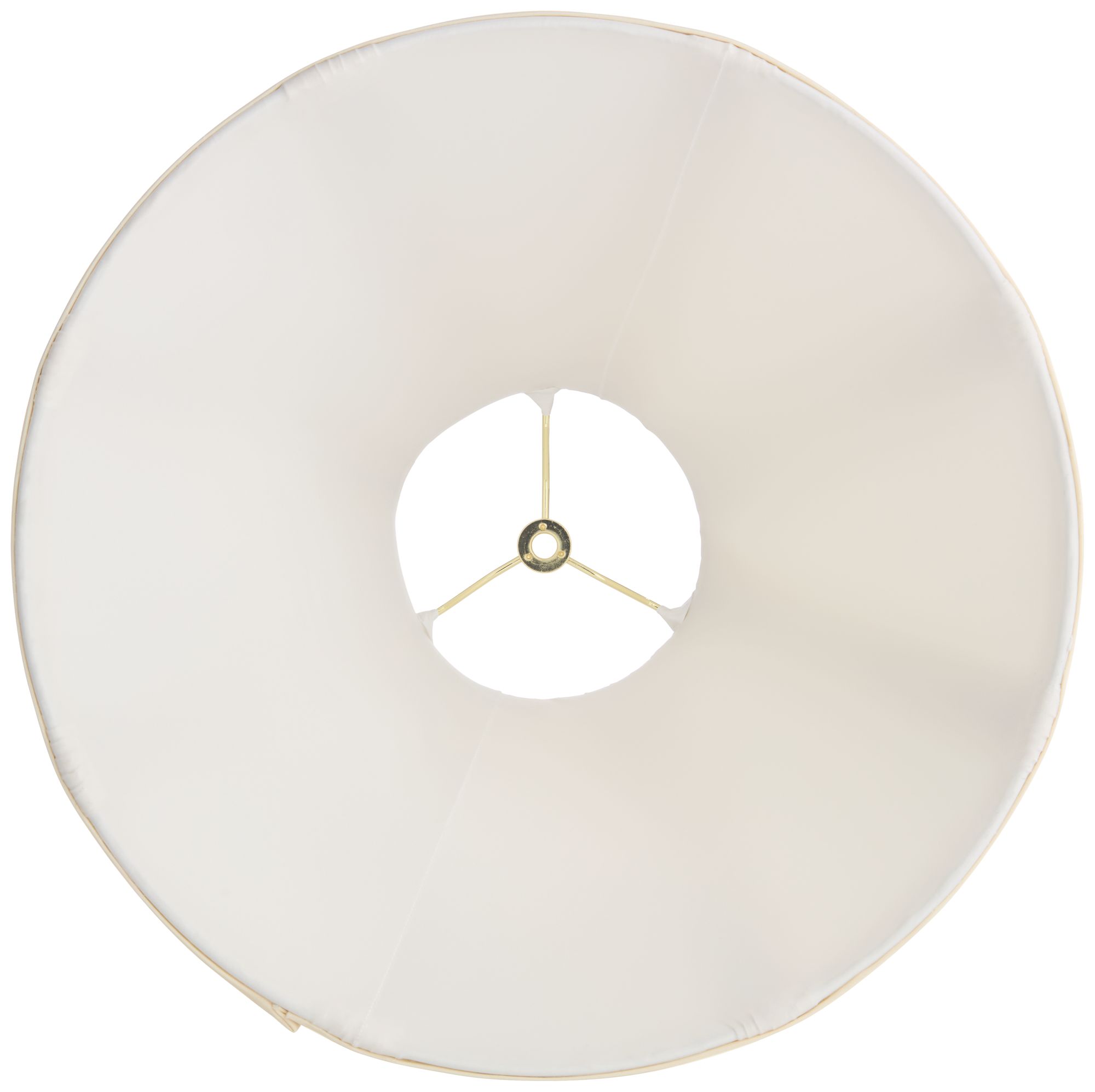 Springcrest Annecy Ivory French V-Drape Pleated Lamp Shade 6x17x12 (Spider)