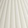 Thumbnail2 of Springcrest Antique White Box Pleat Lamp Shade 6.75x20.75x12.5 (Spider) more views