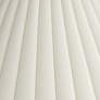 2_Springcrest Antique White Box Pleat Lamp Shade 6.75x20.75x12.5 (Spider) more views