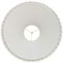 6_Springcrest Antique White Box Pleat Shade 6.75x20.75x12.5 (Spider) Set 2 more views