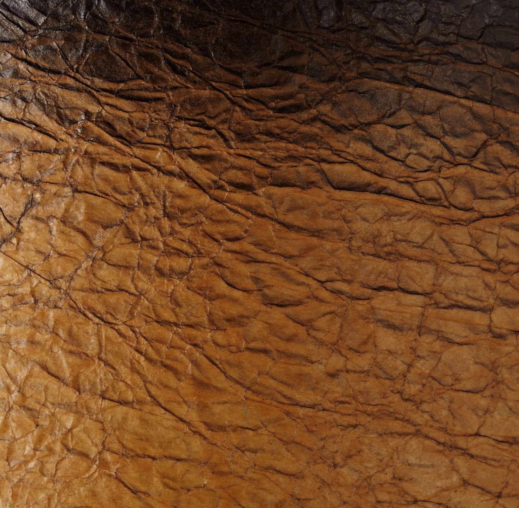 Image 4 Springcrest Beale Distressed Faux Paper Lamp Shade 13x15x11 (Spider) more views