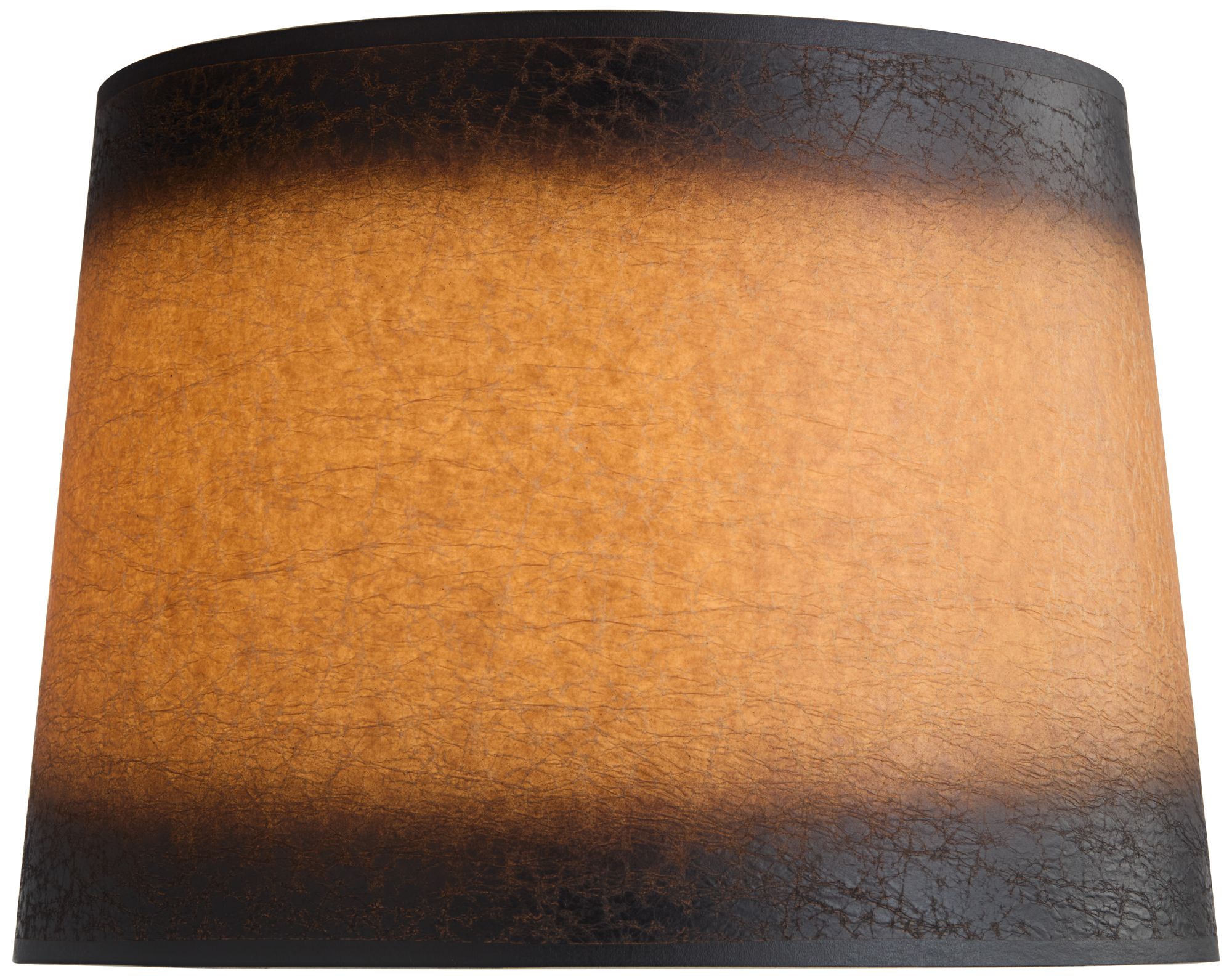 Springcrest Beale Distressed Faux Paper Lamp Shade 13x15x11 (Spider)