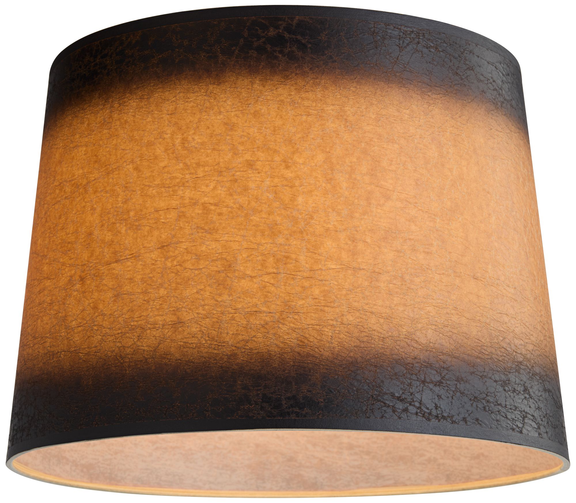 Springcrest Beale Distressed Faux Paper Lamp Shade 13x15x11 (Spider)