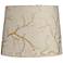 Springcrest Beige Linen Flower Embroidered Lamp Shade 12x14x11 (Spider)