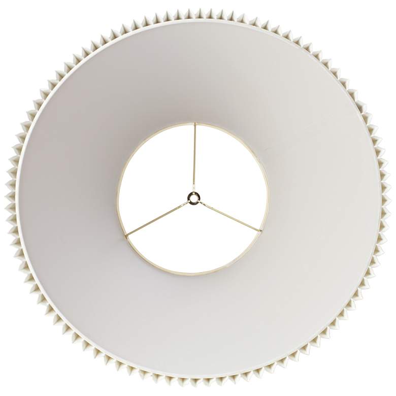 Image 4 Springcrest Beige Set of 2 Pleated Empire Shades 10.75x22x15.5 (Spider) more views