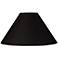 Springcrest Black Chimney Empire Lamp Shade 6x19x12 (Spider)