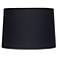 Springcrest Black Fabric Tapered Drum Lamp Shade 11x12x8.5 (Spider)