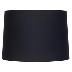 Springcrest Black Fabric Tapered Drum Lamp Shade 11x12x8.5 (Spider)