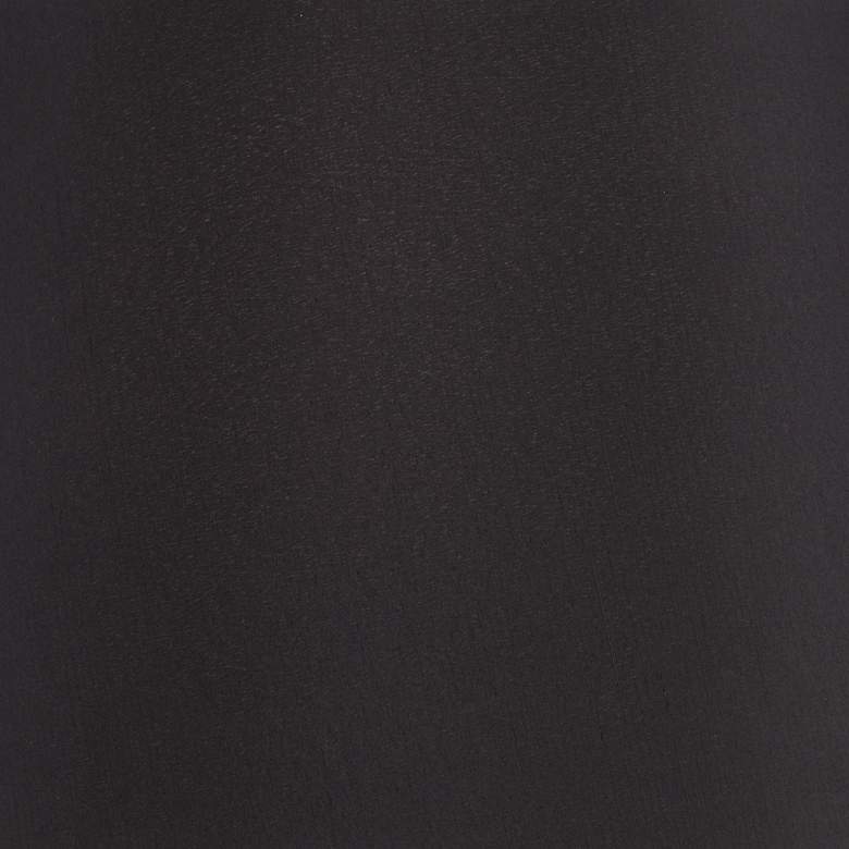 Image 2 Springcrest Black Faux Silk Tapered Drum Lamp Shade 15x19.5x12 (Spider) more views