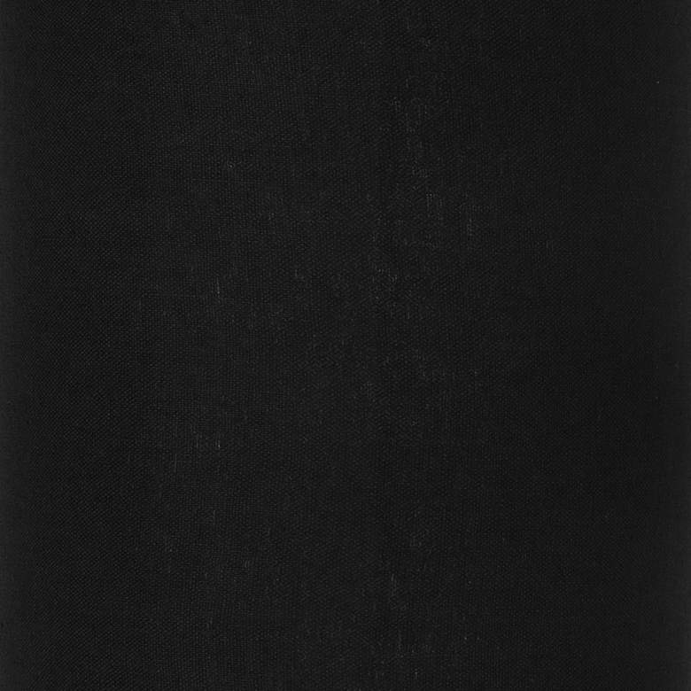 Image 2 Springcrest Black Linen Set of 2 Cylinder Lamp Shades 8x8x11 (Spider) more views