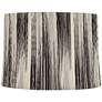 1_Springcrest Black Monochrome Drum Lamp Shade 13x14x10 (Spider)