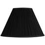 Thumbnail1 of Springcrest Black Mushroom Pleated Lamp Shade 7x17 x11.5 (Spider)