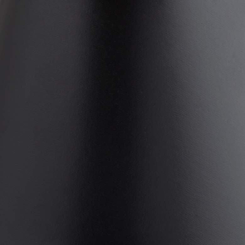 Image 2 Springcrest Black Paper Set of 2 Empire Lamp Shades 3x5x4 (Clip-On) more views