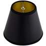6_Springcrest Black Paper Set of 2 Empire Lamp Shades 3x5x4 (Clip-On) more views