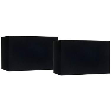 Springcrest Black Rectangular Lamp Shades 8/16x8/16x10 (Spider) Set of 2