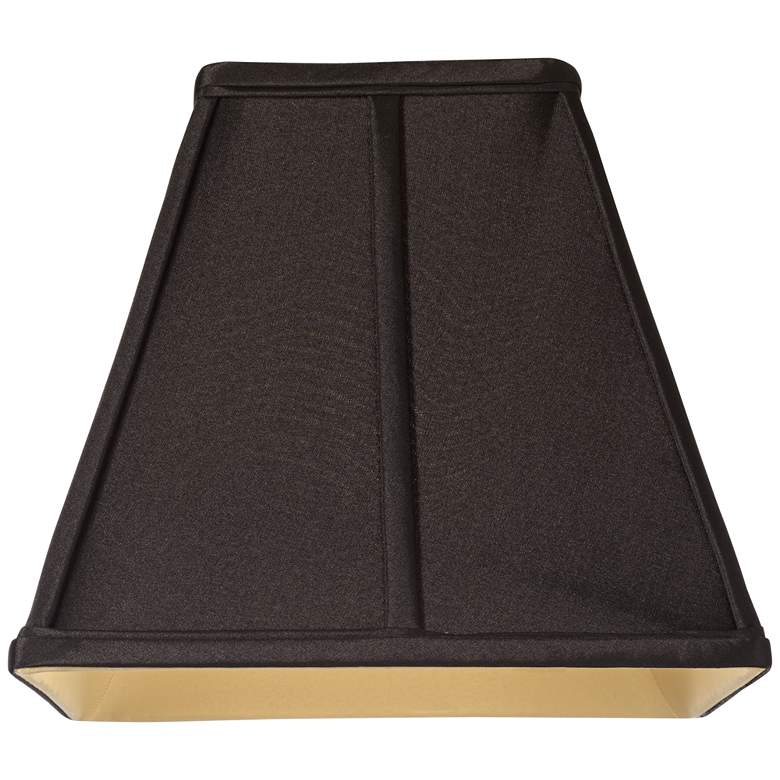 Image 4 Springcrest Black Set of 2 Square Lamp Shades 5.25x10x9.5 (Spider) more views