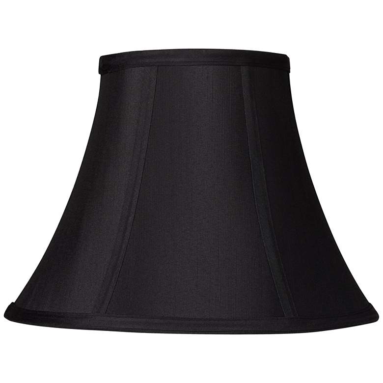 Image 3 Springcrest Black Stretch Fabric Set of 2 Lamp Shades 6x12x9 (Spider) more views