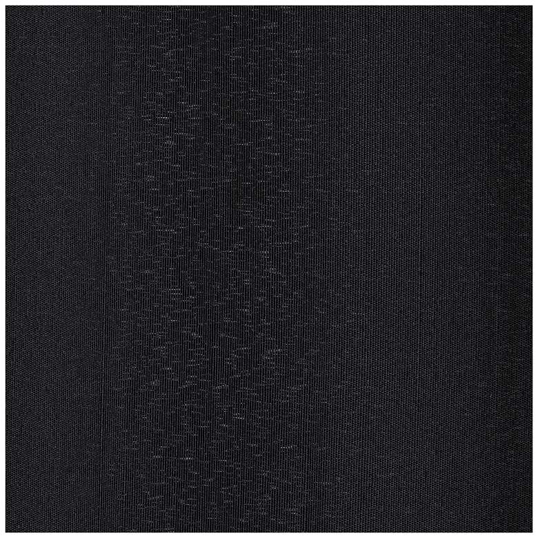 Image 2 Springcrest Black Tapered Drum Shades 13x14x10.25 (Spider) Set of 2 more views