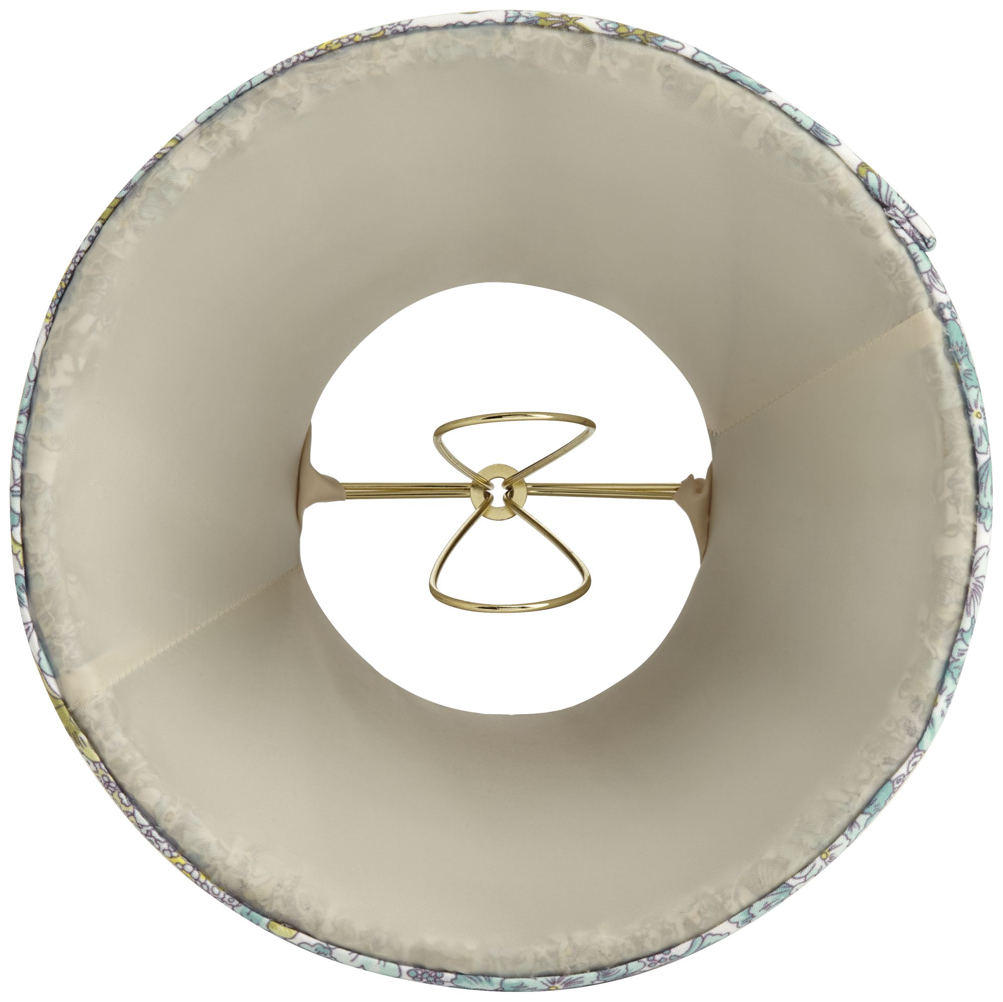 Image 7 Springcrest Blue Green Pleated Clip-On Lamp Shades 3.5x6x5 Set of 4 more views