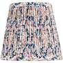 4_Springcrest Blue Pink Shirred Shades Set of 8 4x6x5.5" (Clip-On) more views