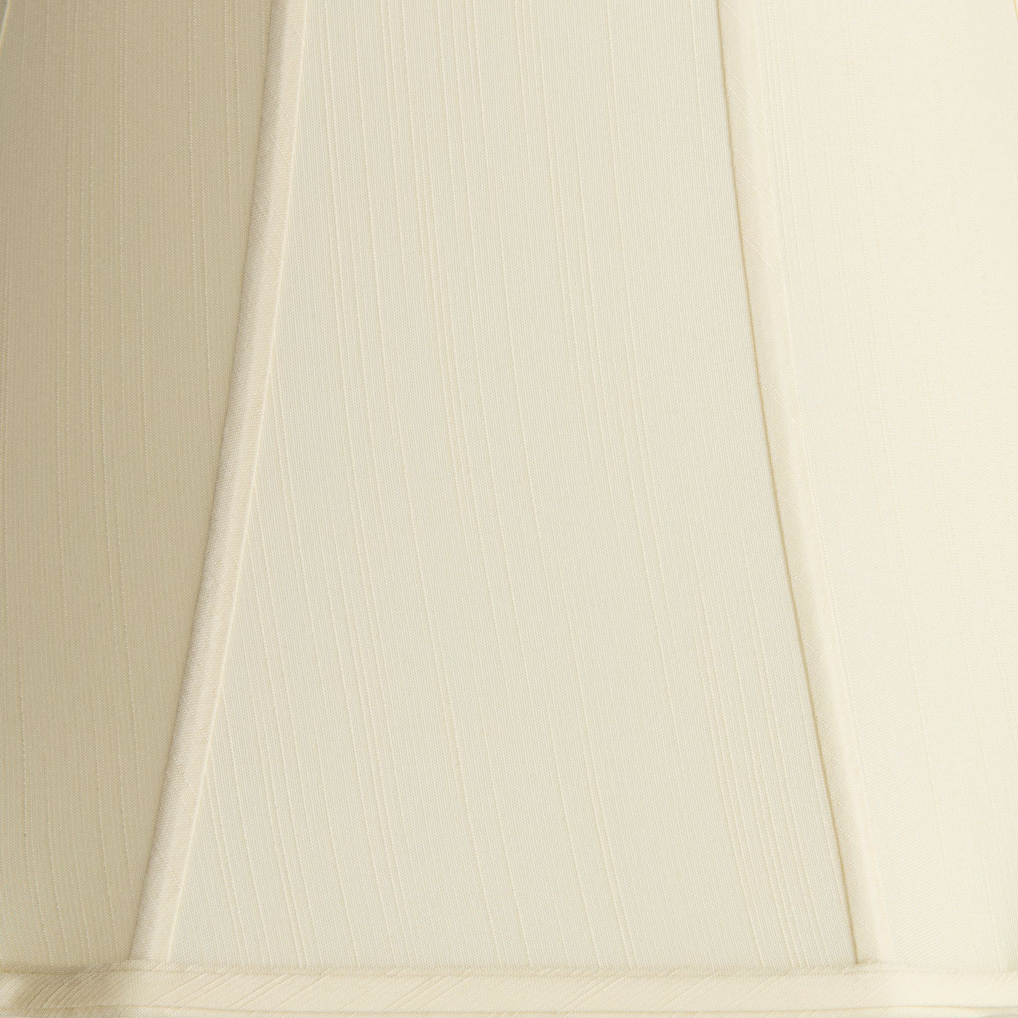 Springcrest Boyd Creme Bell Curve Cut Corner Lamp Shade 11x18x15 (Spider)
