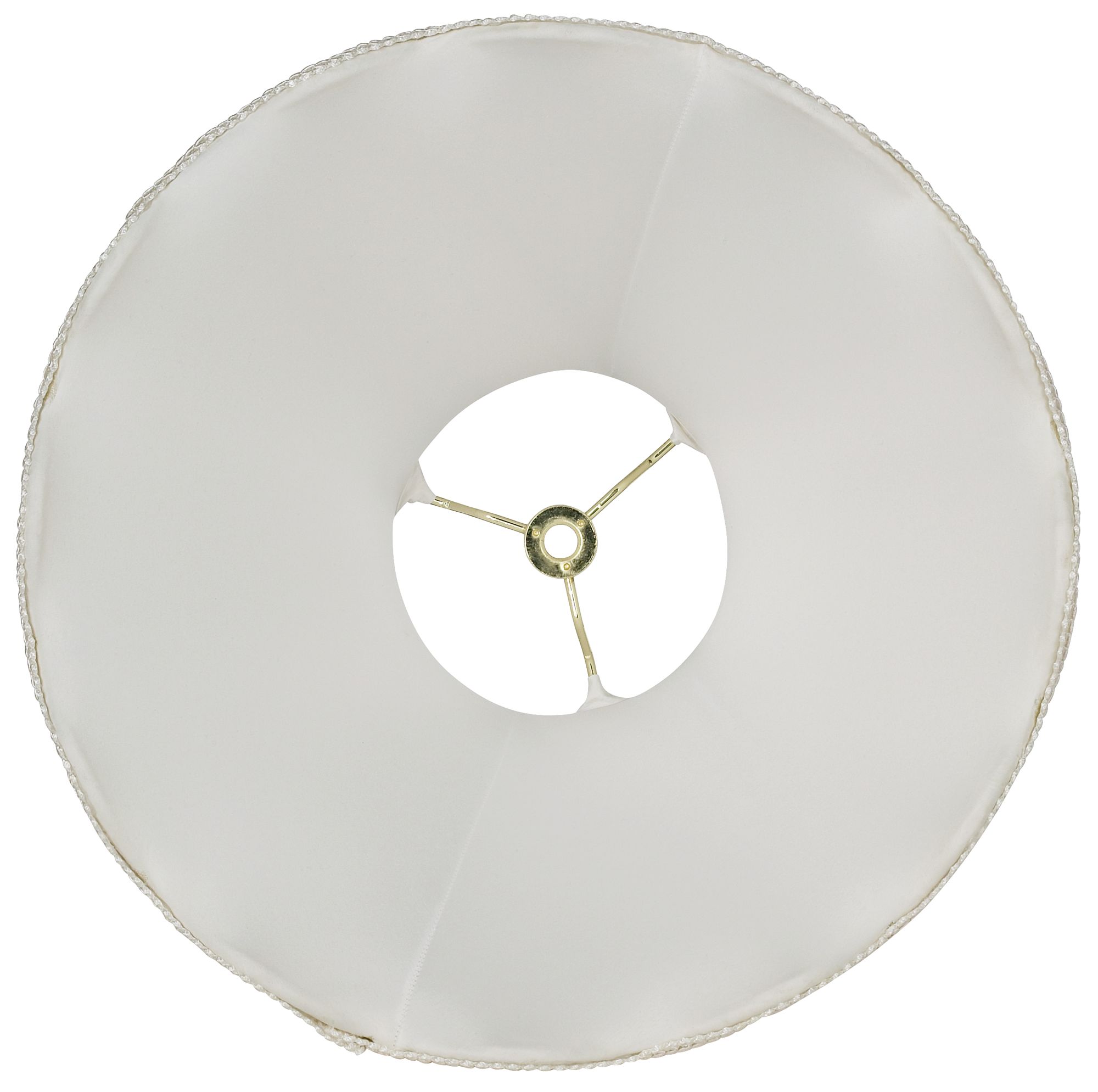 Image 4 Springcrest Carleton Creme Scallop Bell Lamp Shade 5x12x10 (Spider) more views