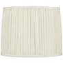 1_Springcrest Cascade White Pleated Drum Lamp Shade 13x14x11 (Spider)