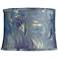 Springcrest Cece Blue Multi Swirl Softback Drum Shade 13x14x10 (Spider)