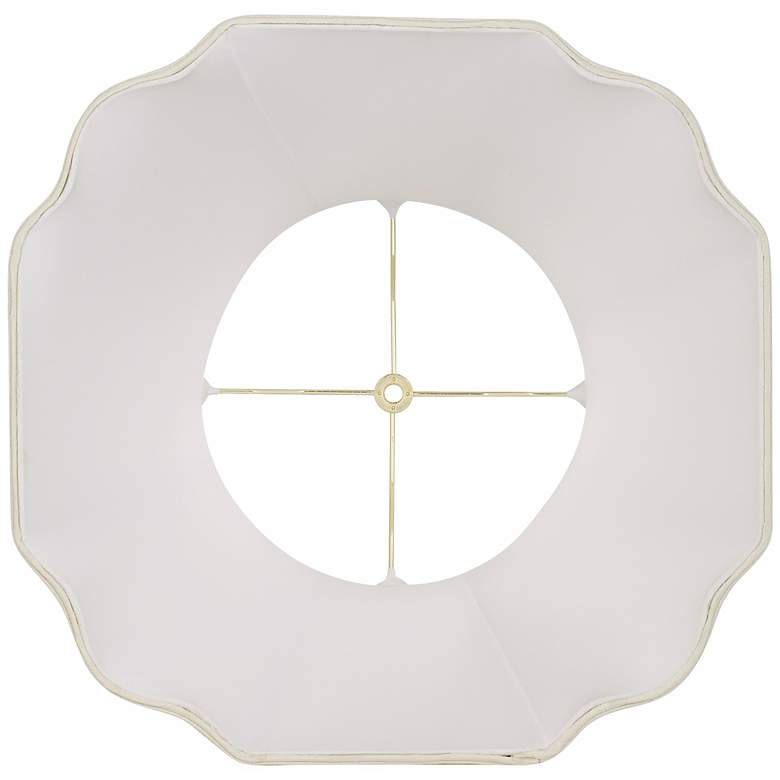 Image 3 Springcrest Classic Creme Bell Cut Corner Shade 10x16x14 (Spider) more views