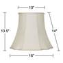 5_Springcrest Classic Creme Bell Cut Corner Shade 10x16x14 (Spider) more views