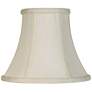 1_Springcrest Collection Cream Lamp Shade 4.5x8.5x7 (Clip-On)