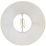 5_Springcrest Collection Cream Lamp Shade 4.5x8.5x7 (Clip-On) more views
