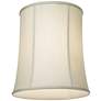 3_Springcrest Collection Creme Deep Drum Shade 12x14x16 (Spider) Set of 2 more views