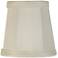 Springcrest Collection Creme Fabric Lamp Shade 3x4x4 (Clip-On)