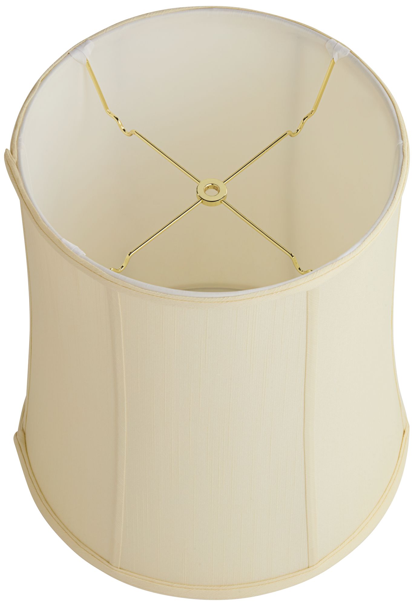 Springcrest Collection Reuben Buttercream Deep Drum Shade 12x14x16 (Spider)