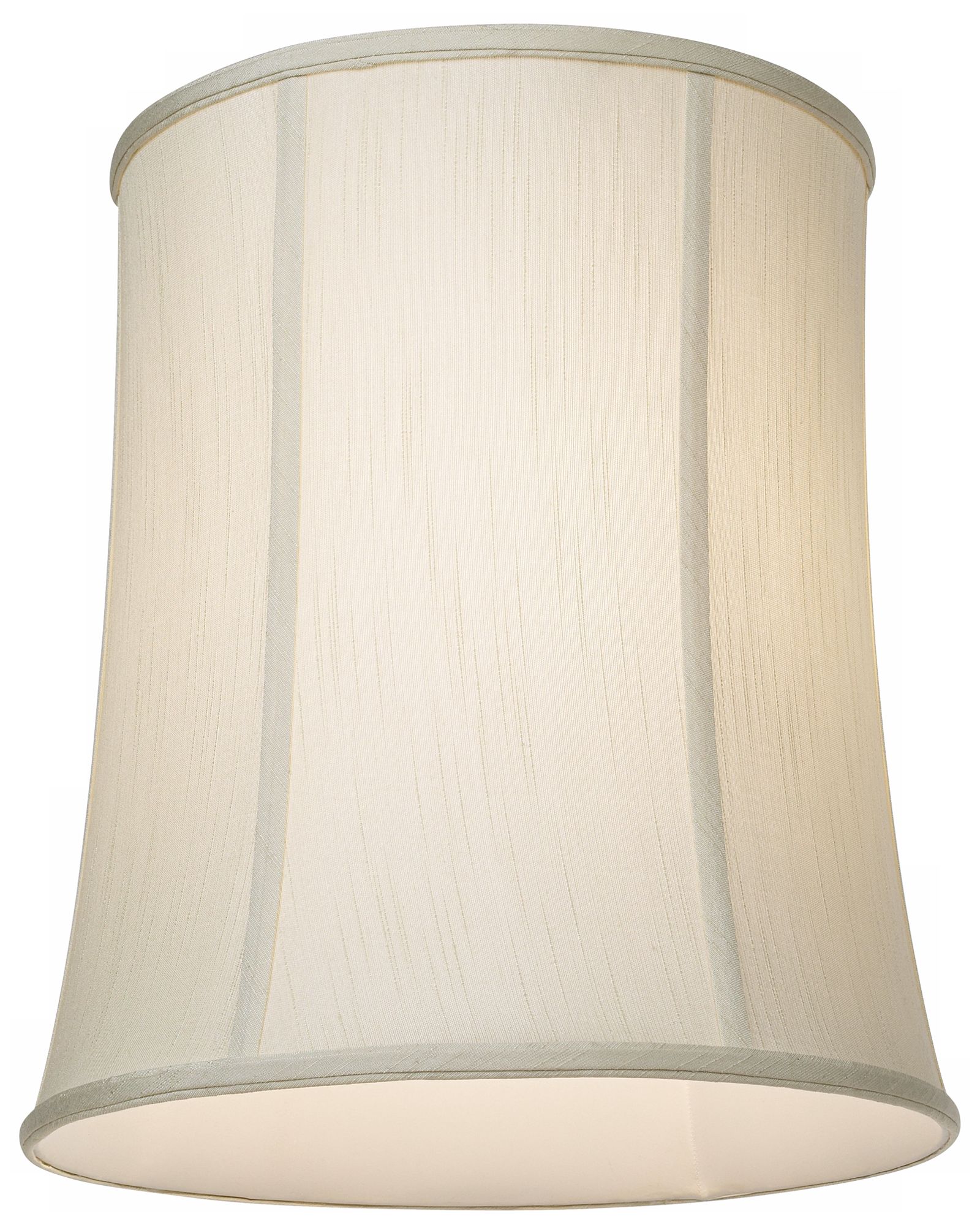 Image 4 Springcrest Collection Reuben Creme Deep Drum Shade 12x14x16 (Spider) more views