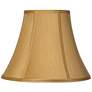 1_Springcrest Coppery Gold Flared Bell Lamp Shade 7x14x10.5 (Spider)