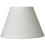 1_Springcrest Cream Linen Chandelier Clip Shade 3.5x7x5 (Clip-On)
