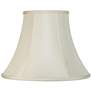 2_Springcrest Creme Color Set of 2 Classic Bell Lamp Shades 7x14x11 more views