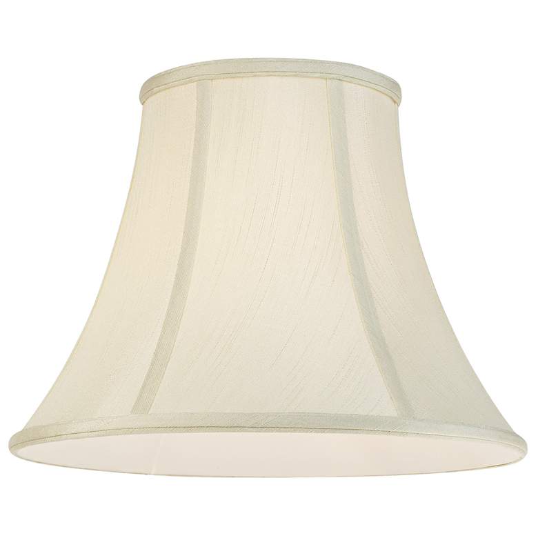 Image 3 Springcrest Creme Color Set of 2 Classic Bell Lamp Shades 7x14x11 more views