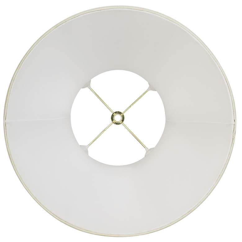 Image 4 Springcrest Creme Color Set of 2 Classic Bell Lamp Shades 7x14x11 more views