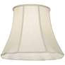 3_Springcrest Creme Curve Cut Corner Lamp Shades 11x18x15 (Spider) Set of 2 more views