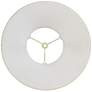 4_Springcrest Creme Fabric Bell Lamp Shade 6x12x9 (Spider) Set of 2 more views