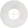 4_Springcrest Creme Fabric Bell Set of 2 Lamp Shades 9x18x13 (Spider) more views