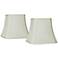 Springcrest Creme Fabric Set of 2 Square Lamp Shades 8x12x11 (Spider)