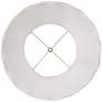Thumbnail3 of Springcrest Creme Scallop Bell Lamp Shade 12x18x18 (Spider) more views