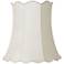 Springcrest Creme Scallop Bell Lamp Shade 14x20x20 (Spider)
